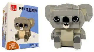 How to Build LEGO  koala bear  - Jie Star Pets Eden 38005-6 | Instruction