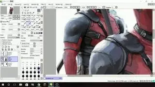 Deadpool Speedpaint