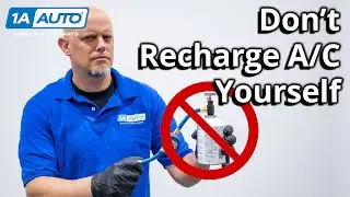 Why You Should Not Recharge Your Truck or Cars A/C Yourself