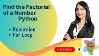 Factorial of a number in Python | Find the Factorial of a Number | Factorial Program in Python