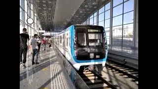 Наземная линия метро в Ташкенте 6 сентября 2020