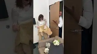 Man tries to find his bride in the room #Shorts