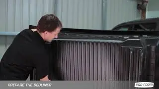 PRO-FORM - Montando Bedliner Over-Rail