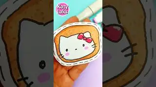 🍞Cute Kawaii Food Draw/🎀Hello kitty Stickers