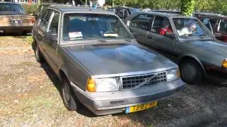 Volvo 340 GL 4 door sedan walkaround