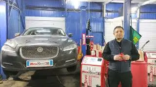 №344 Аппаратная полная замена масла в АКПП Jaguar XJ. ZF 8HP70. Первая замена.