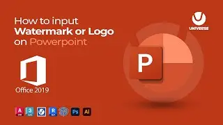 How to input Watermark or Logo in PowerPoint I PowerPoint 2019