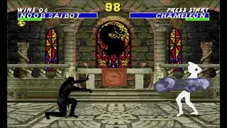 Ultimate Mortal Kombat Trilogy Sega Genesis Hack - NOVICE FAILURE