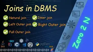 SQL Joins | Joins in SQL | SQL join quick tutorial with example