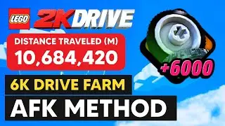 How to Farm 6000 Miles (AFK Method) - LEGO 2K Drive