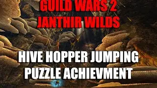 Guild Wars 2 Janthir Wilds  - Hive Hopper Jumping Puzzle Achievement