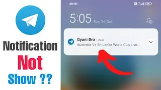 how to enable telegram notification | telegram notification not showing | telegram messages not show