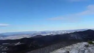 Ozeblin, highest peak of Lička plješivica