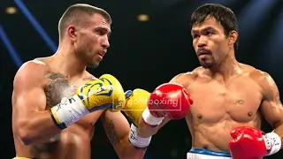 Manny Pacquiao vs. Vasyl Lomachenko Knockout/Highlights