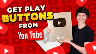 How to Redeem a YouTube Play Button - Silver and Gold Play Buttons