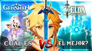 ☄️ Genshin Impact VS Zelda 🧝 / Las 20 Similitudes