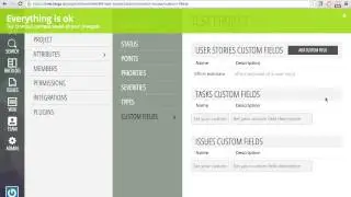 Tutorial 5  Taiga.io - Add a custom field