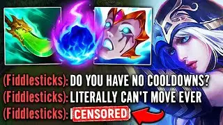 THE MOST ANNOYING ASHE BUILD YOU CAN POSSIBLY PLAY (FIDDLESTICKS WAS RAGING)