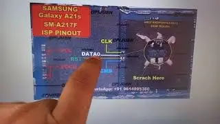 SAMSUNG A21S ISP PINOUT | SAMSUNG A217F ISP PINOUT