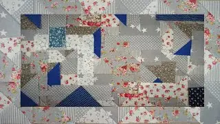 Universal patchwork block! We sew from squares quickly and simply. Patchwork sewing for beginners.