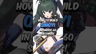 BEST QINGYI BUILD - How to Build Qingyi in 60 Seconds #zzz #zenlesszonezero #hoyoverse