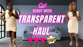 4K Transparent Dresses Try On Haul 💋