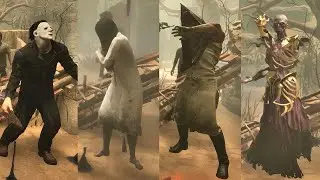 Dead By Daylight - All Killer Pallet Stun Animations