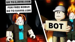 I pretended to be a Roblox SCAM BOT... and get voted off