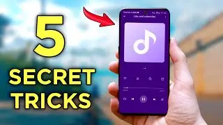 MI MUSIC PLAYER 5 SECRET TRICKS ⚡⚡ || Mi Music Player Hidden Features || Mi Music Player