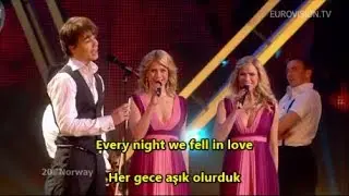 Alexander Rybak - Fairytale (Eurovision) İngilizce-Türkçe Altyazı (English-Turkish Subtitle)