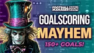 150+ Goals For SHOT-CRAZY 4132 Tactic In FM24 | Football Manager 2024 Best Tactics