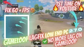 ✔GAMELOOP BEST LAG FIX SETTING FOR LOW END PC.💯SOLVE CLOSE RANGE FIGHT LAG ON GAMELOOP.😍100%WORKING.