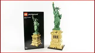 LEGO Architecture 21042 Statue of Liberty Speed Build for Collectors - Brick Builder