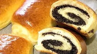 Александрийское тесто. РУЛЕТИКИ С МАКОМ. /Rolls with poppy seeds