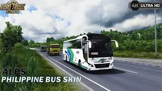 MAN ALPS BUS TRIP TO LIPA CITY BATANGAS | ENHANCED GRAPHICS MOD + BUS MOD DOWNLOAD LINK | 4K