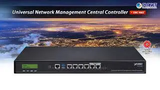 PLANET Universal Network Management Central Controller with LCD & 6 10/100/1000T LAN Ports (UNC-NMS)