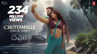 Chuttamalle | Devara Second Single | NTR | Janhvi Kapoor | Anirudh Ravichander | Shilpa Rao | 27 Sep