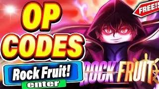 ALL NEW *SECRET CODES* IN ROBLOX ROCKET FRUIT (new codes in roblox Rock Fruit ) NEW