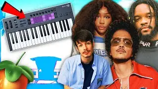 How to Make Sunset RNB Beats in FL Studio 🌴| Novation FLkey