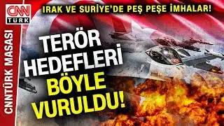 Kahraman Pilotlar Irak ve Suriyedeki Terör Hedeflerini Böyle İmha Etti!