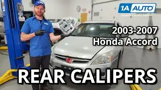 How to Replace Rear Calipers 2003-2007 Honda Accord