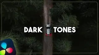 How to edit DARK TONES in Davinci Resolve 2024 | Full Tutorial