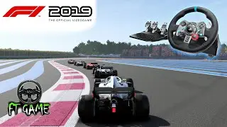 F1 2019 Gameplay and Logitech G29 & G920 Settings!