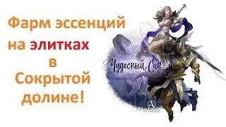 ArcheAge 5.5: Фарм эссенций на элитках в Сокрытой долине!