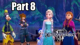 Kingdom Hearts 3 [PS4 PRO] Gameplay Walkthrough Part 8 - Arendelle (No Commentary)