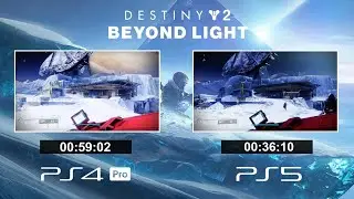 Destiny 2 - PS4 Pro Vs PS5 Load Time Comparison