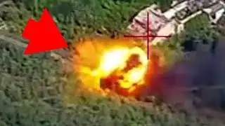 Powerful Shockwave As BM-21 Grad Explode With Rockets