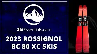 2023 Rossignol BC 80 XC Skis with SkiEssentials.com