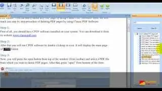 Search Text in PDF  with Classic PDF editor