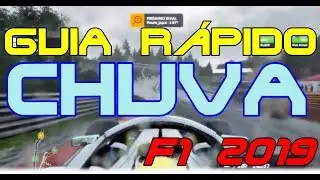 DICAS CHUVA F1 2019 COMO SER RAPIDO PISTA MOLHADA SETUP TUTORIAL